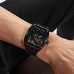 Guess Legend Watch For Men – GW0648G1, With Black Dragon-Patterned Dial - Image 7