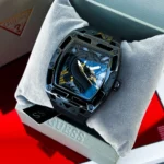 Guess Legend Watch For Men – GW0648G1, With Black Dragon-Patterned Dial - Image 11