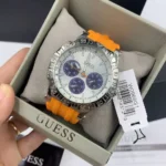 Guess Turbo Watch For Men – W0966G1, With White Dial - Image 6