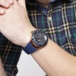 Guess Legacy Watch For Men – W1049G2, With Blue Multi-Function Dial - Image 7
