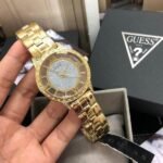 ⁦ساعة جيس اثيريال للسيدات – W1013L2، مينا أبيض/فضي⁩ - الصورة ⁦5⁩