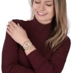 Guess Aphrodite Ladies Watch – GW0038L1, With Gold Crystal Dial - Image 6