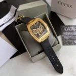 Guess Phoenix Men's – GW0202G1, With Black Skeleton-Effect Dial, - Image 10