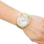 Guess Dazzler Ladies Watch – W0335L2, Silver -Dial - Image 5