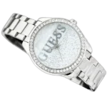 Guess Glitter Girl W0987L1 Women's Watch -Silver Dial. - Image 4