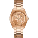 Guess G-Twist W1082L3 women's watch rose gold dial rose gold stainless steel bracelet Egypt authentic