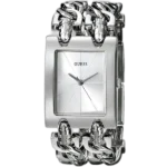 Guess Mod Heavy Metal Ladies Watch W1117L1, Signature Silver - Image 2