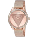 Guess W1142L4 Tri Glitz:Glamorous Rose Gold Ladies Watch - Image 2