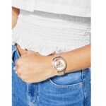 Guess W1142L4 Tri Glitz:Glamorous Rose Gold Ladies Watch - Image 7