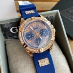 Guess Lady Frontier Women's Watch W1160L3,blue dial. - Image 5