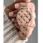 Guess Claudia Women's Watch W1279L3, Copper Dial. - Image 8