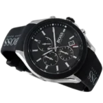 Hugo Boss Velocity Chronograph Watch For Men - 1513716, With Black Dial - Image 3