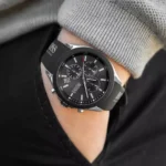 Hugo Boss Velocity Chronograph Watch For Men - 1513716, With Black Dial - Image 7