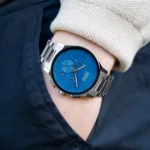 ⁦ساعة هوجو بوس بيك كرونوغراف للرجال 1513763 - مينا باللون الأزرق⁩ - الصورة ⁦10⁩