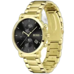 Hugo Boss Integrity Chronograph Watch For Men - 1513781, With Black Dial - Image 4