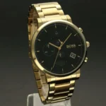 Hugo Boss Integrity Chronograph Watch For Men - 1513781, With Black Dial - Image 7