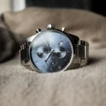 ⁦ساعة هوجو بوس سكاي ماستر كرونوغراف للرجال 1513784 - مينا باللون الأزرق⁩ - الصورة ⁦6⁩