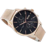 Hugo Boss Chronograph Watch Associate For Men - 1513806, With Black Dial - Image 7