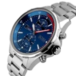 Hugo Boss Globetrotter Chronograph Watch For Men - 1513823, With Blue Dial - Image 3