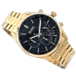 Hugo Boss Champion Chronograph Watch For Men - 1513848, With Black Dial - Image 4