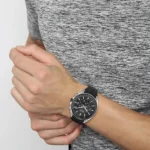 Hugo Boss Distinct Chronograph Watch For Men - 1513855, With Black Dial - Image 5