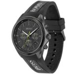 Hugo Boss Distinct Chronograph Watch For Men - 1513859, With Black Dial - Image 2