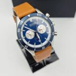 Hugo Boss Santiago Chronograph Watch For Men - 1513860, With Blue Dial - Image 4