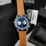 Hugo Boss Santiago Chronograph Watch For Men - 1513860, With Blue Dial - Image 8