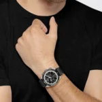 Hugo Boss Santiago Chronograph Watch For Men - 1513864, With Black Dial - Image 7