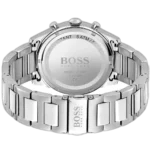 Hugo Boss Pioneer Chronograph Watch For Men - 1513868, With Green Dial - Image 3