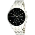 Hugo Boss Champion Chronograph Watch For Men - 1513871, With Black Dial - Image 3