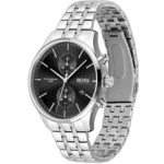 Hugo Boss Champion Chronograph Watch For Men - 1513871, With Black Dial - Image 7