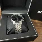 Hugo Boss Champion Chronograph Watch For Men - 1513871, With Black Dial - Image 9