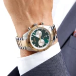 ⁦ساعة هوجو بوس سانتياغو كرونوغراف للرجال 1513872 - مينا باللون الأخضر⁩ - الصورة ⁦7⁩