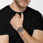 Hugo Boss Grandmaster Chronograph Watch For Men - 1513882, With Grey Dial - Image 6