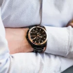 Hugo Boss Grandmaster Chronograph Watch For Men - 1513885, With Black Dial - Image 8