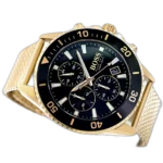⁦ساعة هوجو بوس أدميرال كرونوغراف للرجال 1513906 - مينا باللون الأسود⁩ - الصورة ⁦7⁩