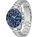 Hugo Boss Admiral Chronograph Watch For Men - 1513907, With Blue Dial - Image 2