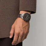 ⁦ساعة هوجو بوس اللور كرونوغراف للرجال 1513922 - مينا باللون الأسود⁩ - الصورة ⁦9⁩