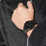 Hugo Boss Dapper Chronograph Watch For Men - 1513929, With Black Dial - Image 9
