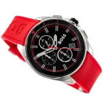 Hugo Boss Volane Chronograph Watch For Men - 1513959, With Black Dial - Image 2