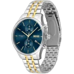 Hugo Boss Associate Chronograph Watch For Men - 1513976, With Blue Dial - Image 2