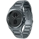 Hugo Boss Chronograph Watch Steer For Men - 1513996, With Grey Dial - Image 4