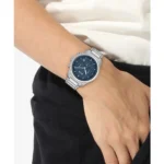 ⁦ساعة هوجو بوس كرونوغراف للرجال 1514007 - مينا باللون الأزرق⁩ - الصورة ⁦4⁩