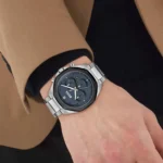 ⁦ساعة هوجو بوس كرونوغراف للرجال 1514015 - مينا باللون الكحلي⁩ - الصورة ⁦4⁩