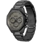 Hugo Boss Chronograph Watch Cloud For Men - 1514016, With Black Dial - Image 2
