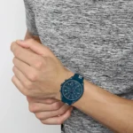 Hugo Boss Chronograph Watch Velocity For Men - 1514061, With Blue Dial - Image 5