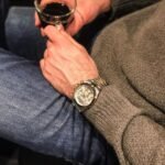 ⁦ساعة هوجو بوس كرونوغراف للرجال 1512960 - مينا فضي⁩ - الصورة ⁦7⁩