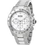 Hugo Boss Chronograph Watch Ikon For Men - 1512962, With Silver Dial - Image 3