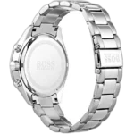Hugo Boss Chronograph Watch Ikon For Men - 1512962, With Silver Dial - Image 4